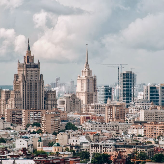 Фото московских высоток